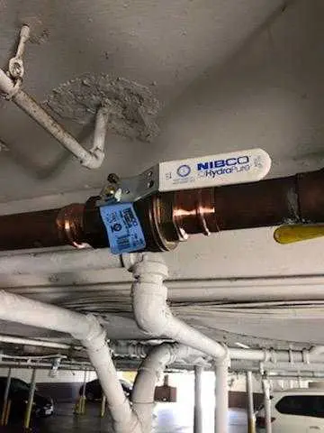Copper pipe repair and valve work for Water Line Repair in Mount Pleasant Housing