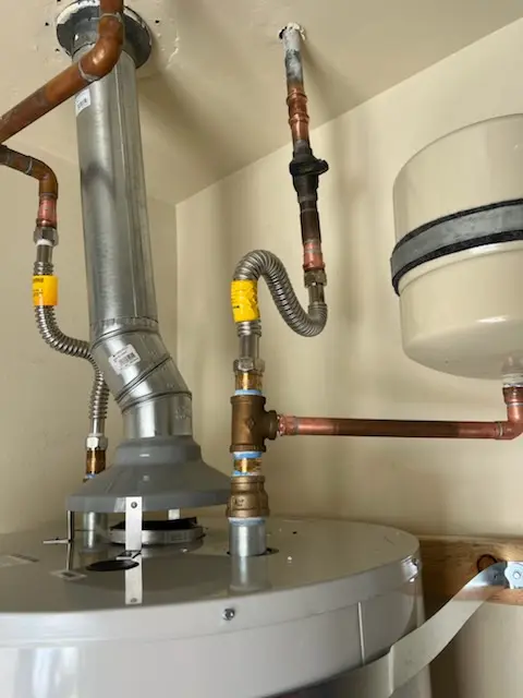 Water heater installation and plumbing repair in Mount Pleasant Housing